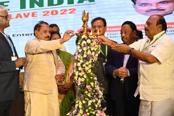 Shri Narayan Rane inaugurates Enterprise India National Coir Conclave 2022 at Coimbatore, emphasizes on development