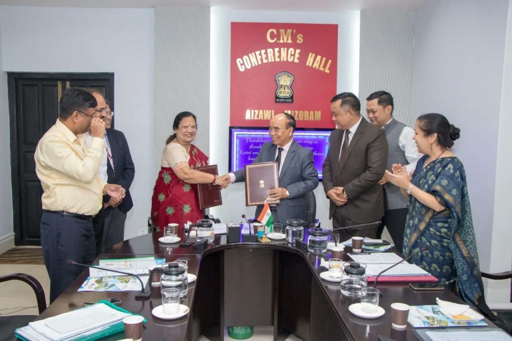  RITES signs MoU with Mizoram Govt for infra works