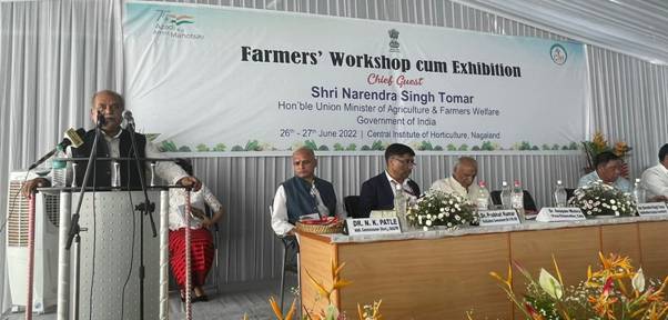 Center and States are together engaged in holistic development of Northeast including Nagaland - Union Agriculture Minister
