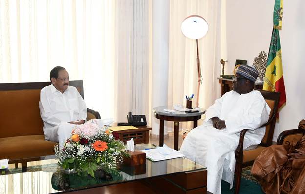 Vice President holds delegation level talks with the President (Speaker) of the National Assembly of Senegal