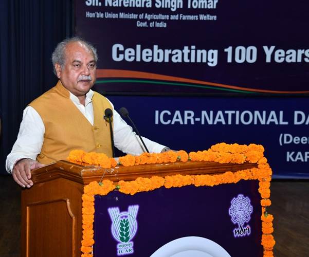 Union Agriculture Minister inaugurates centenary year celebrations of National Dairy Research Institute
