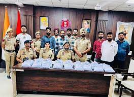 PUNJAB POLICE RECOVER 36.9KG HEROIN FROM FAZILKA; FOUR HELD